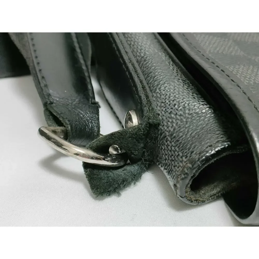 LOUIS VUITTON Damier Graphite Daniel MM Messenger Shoulder Bag N58033